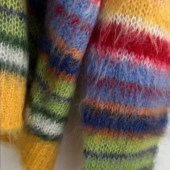 Marni Vibrant Striped Cardigan - Picture 5 of 8
